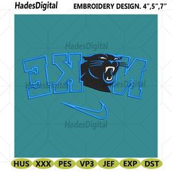 carolina panthers reverse nike embroidery design download file