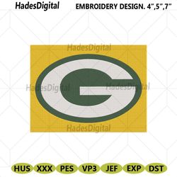 green bay packers embroidery design, nfl embroidery designs, green bay packers file