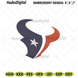 houston texas logo embroidery file design, houston texas embroidery file, texas embroidery machine