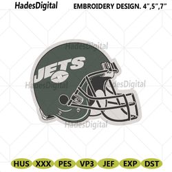 new york jets helmet logo machine embroidery