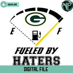 green bay packers fueled by haters svg