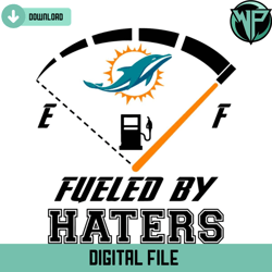 miami dolphins fueled by haters svg