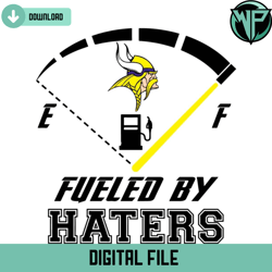 minnesota vikings fueled by haters svg