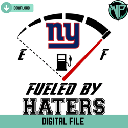 new york giants fueled by haters svg