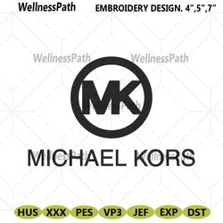 michael kors circle logo embroidery design download