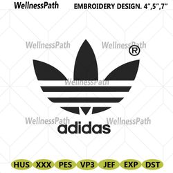 adidas leaf basic logo embroidery download file