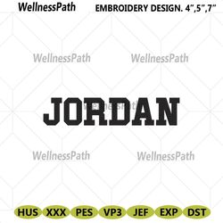 jordan varsity logo embroidery design download