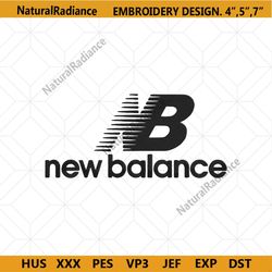 new balance logo embroidery design download