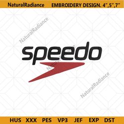 speedo swimwear logo embroidery design download
