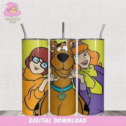 scooby doo daphne blake velma dinkley 20oz tumbler png