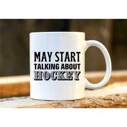 hockey mug. 30th birthday gift for him. hockey player gifts. ice hockey presents. funny hockey mugs. unique gift for him