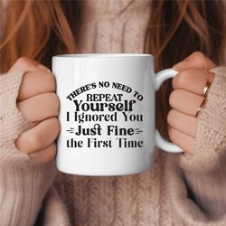 funny coffee mug, coworker gift, sassy coffee drinker, coffee lover gift, sarcasm coffee mug, grumpy coffee mug, caffein