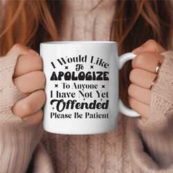 funny coffee mug, sassy coffee drinker, coffee lover gift, sarcasm coffee mug, grumpy coffee mug, caffeine lover gift, c