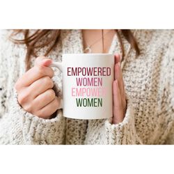 empowered women empower women mug  ruth bader ginsburg coffee mug  notorious rbg  feminist mug  rbg mug customizable