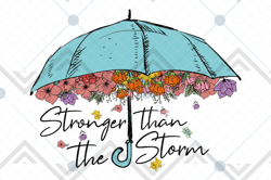 stronger than the storm sublimation
