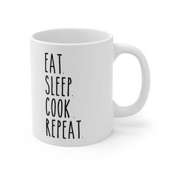 cooking mug, cooking gift, funny cooking mug, unique chef gift, funny chef mugs, profanity gift, rae dunn inspired mug 1