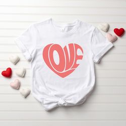 retro love heart shirt, valentines day shirt, love shirt, valentine shirt, valentines day gift, happy valentines day, sh