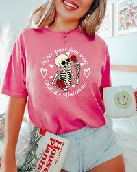 when youre dead inside but its valentine shirt, valentines day shirt, funny valentine shirt, happy valentines day, gothi