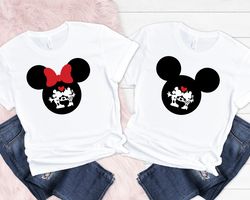 disney valentines day couple shirt, mickey and minnie valentine day shirt hoodie sweatshirt, matching valentines shirt