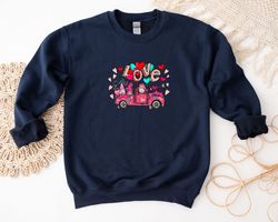 gnomes love truck shirt, gnomes valentine truck shirt hoodie sweatshirt, cute gnome couple shirt, valentine gift for gir