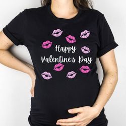 happy valentines day shirt for family, kisses everywhere shirt for baby, valentine shirt for toddler, mommy and me match