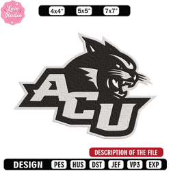 abilene christian logo embroidery design, sport embroidery, logo sport embroidery,embroidery design, ncaa embroidery