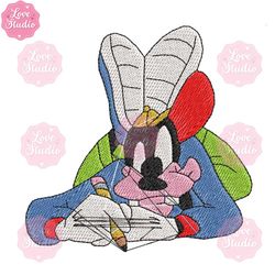 goofy design disney embroidery