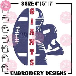 football player new york giants embroidery design, new york giants embroidery, nfl embroidery, logo sport embroidery..jp