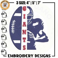 football player new york giants embroidery design, new york giants embroidery, nfl embroidery, logo sport embroidery..jp