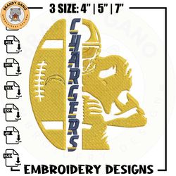 football player los angeles chargers embroidery design, chargers embroidery, nfl embroidery, logo sport embroidery..jpg