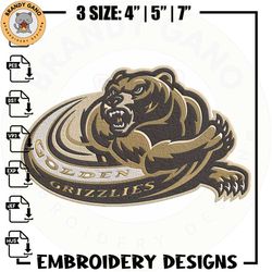 golden grizzlies logo embroidery design, ncaa embroidery, embroidery design, logo sport embroiderysport embroidery.jpg