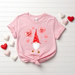 cute valentine gnome t-shirt, valentine day gnomes shirt, valentine heart shirt, gnomes valentine shirt, valentine love