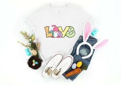 easter love gnome shirt, love gnome shirt, easter gnome shirt, easter love shirt, easter eggs shirt, cute easter gnome s