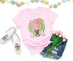 easter vibes shirt, easter bunnies shirt, easter bunny shirt, retro easter shirt, retro bunny shirt, family matching shi