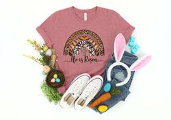 he is risen shirt, he is risen rainbow shirt, jesus cross shirt, jesus risen shirt, easter shirt, easter jesus shirt, ea