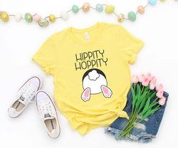 hippity hoppity bunny shirt, easter bunny shirt, cute easter shirt, easter family shirt, easter kids shirt, cute bunny s