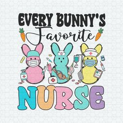 Easter Day Every Bunnys Favorite Nurse PNG