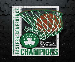 eastern conference champions celtics basketball svg