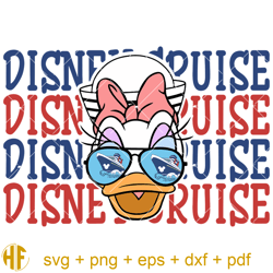 disney cruise svg, magical kingdom svg, daisy duck vacay