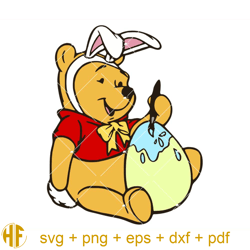 winnie the pooh easter svg, winnie bunny svg, winnie easter.jpg