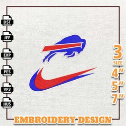 nfl buffalo bills, nike nfl embroidery design, nfl team embroidery design, nike embroidery design, instant download 1