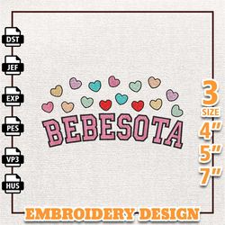 valentine bad bunny embroidery design, bad bunny embroidery file, gift for bad bunny fans, bad bunny, instant download 2