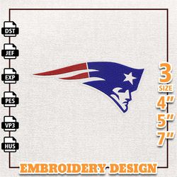 nfl new england patriot, nfl logo embroidery design, nfl team embroidery design, nfl embroidery design, instant download