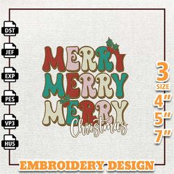 merry christmas embroidery machine design, christmas 2023 embroidery designs, winter season quotes embroidery file, inst