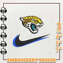 nfl jacksonville jaguars, nike nfl embroidery design, nfl team embroidery design, nike embroidery design 1