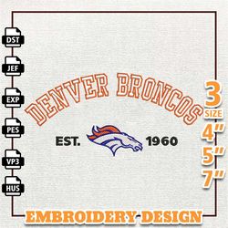 nfl denver broncos, nfl logo embroidery design, nfl team embroidery design, nfl embroidery design, instant download