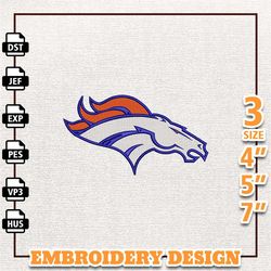 nfl denver broncos, nfl logo embroidery design, nfl team embroidery design, nfl embroidery design, instant download 1