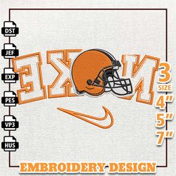 nfl cleveland browns, nike nfl embroidery design, nfl team embroidery design, nike embroidery design, instant download 3