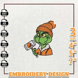 nfl cleveland browns, grinch nfl embroidery design, nfl team embroidery design, grinch embroidery design,instant downlod