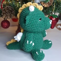 pdf pattern dragon amigurumi new year symbol tutorial